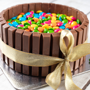 KitKat & Gems Cake
